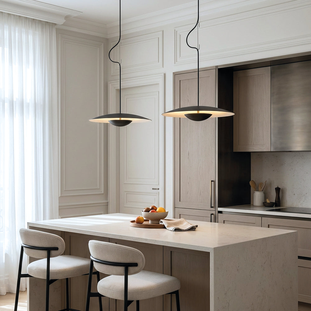 Nordic Wood Grain Pendant Lights | Scandinavian Elegance for Your Space ...