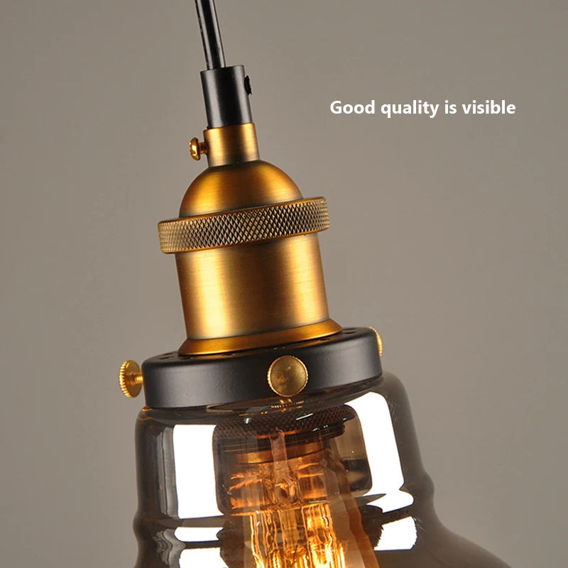 Loft Luminaire Clear Glass Pendant Lights