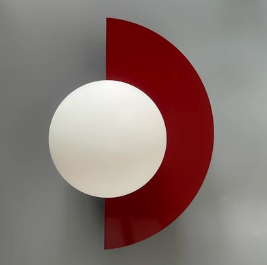 Minimalist Arc Colorful Nordic Wall Lamp Sconce Light Fixtures