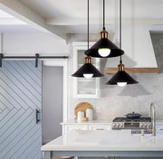Brass Iron Plated Industrial Pendant Light