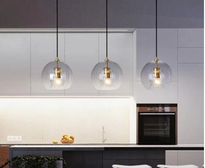 Glass Hanging Pendant Light