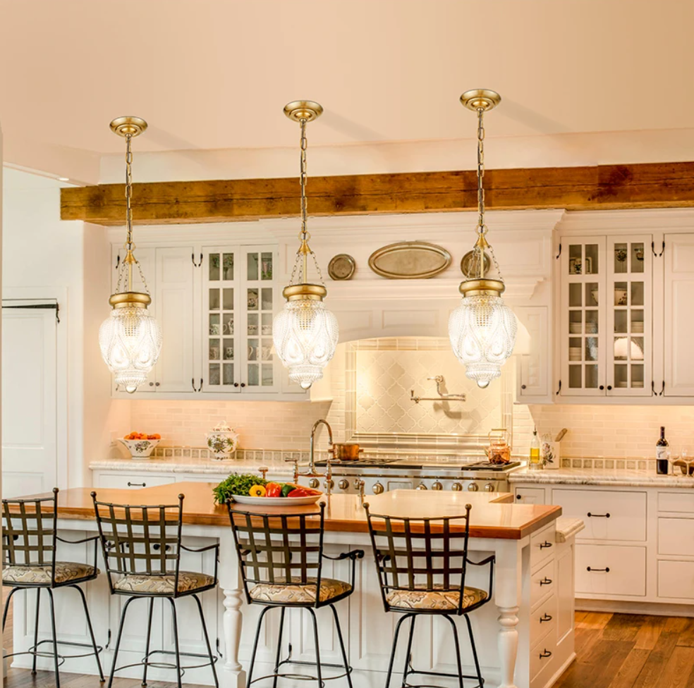 Vintage Glow Designer Glass Pendant Lights