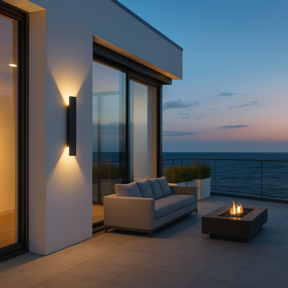 Waterproof LED Aluminum Strip Wall Lamp