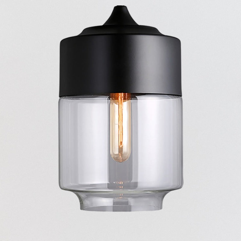 Blended Combination Metal Glass Pendant Lights