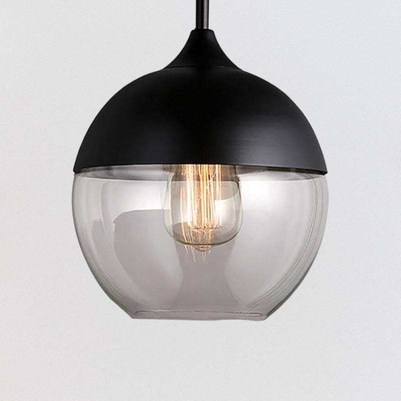 Blended Combination Metal Glass Pendant Lights