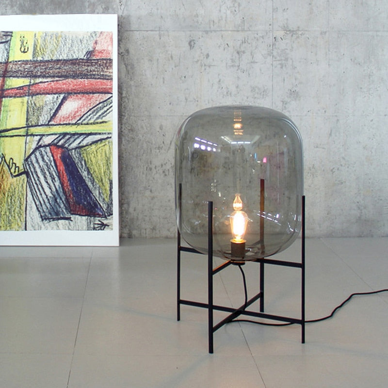 Villa Bubble Glass Ball Floor Lamp