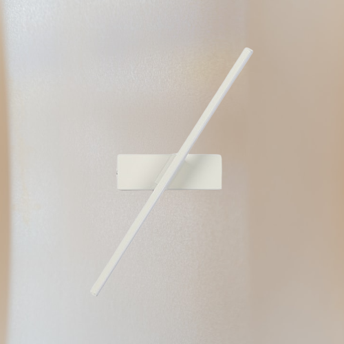 Simple Straight Stick Rotating Wall Lamp