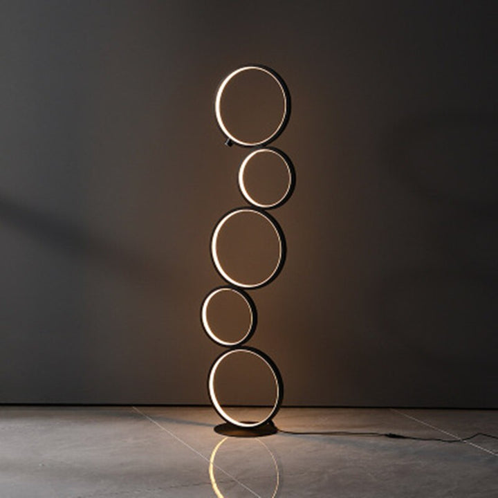 Nordic Ring Design Led Floor Lamp