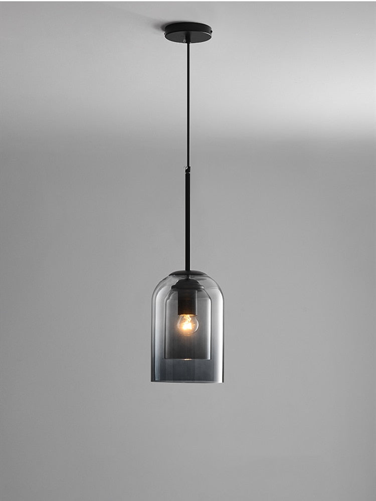 Nordic Double Glass Pendant Light