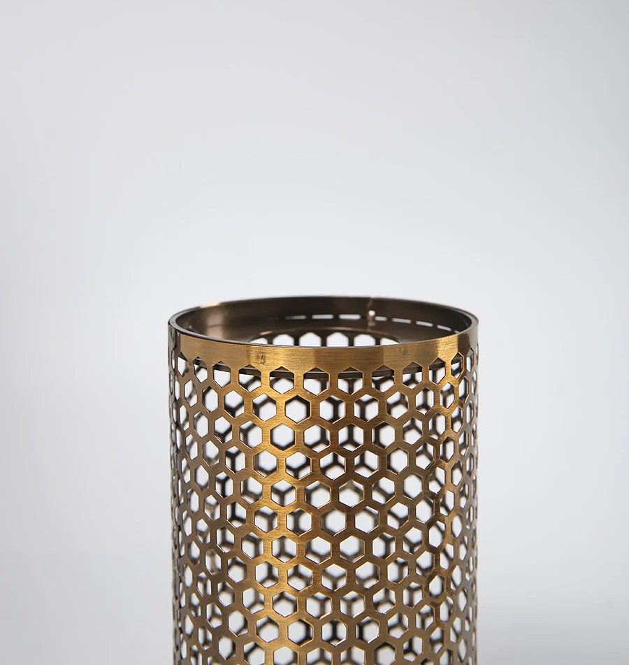 Cylindrical Twin Glass Wall Lamp