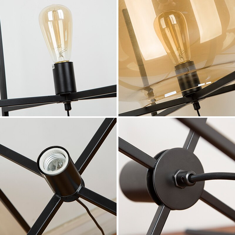 Villa Bubble Glass Ball Floor Lamp