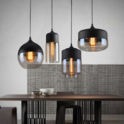 Blended Combination Metal Glass Pendant Lights