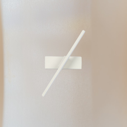 Simple Straight Stick Rotating Wall Lamp