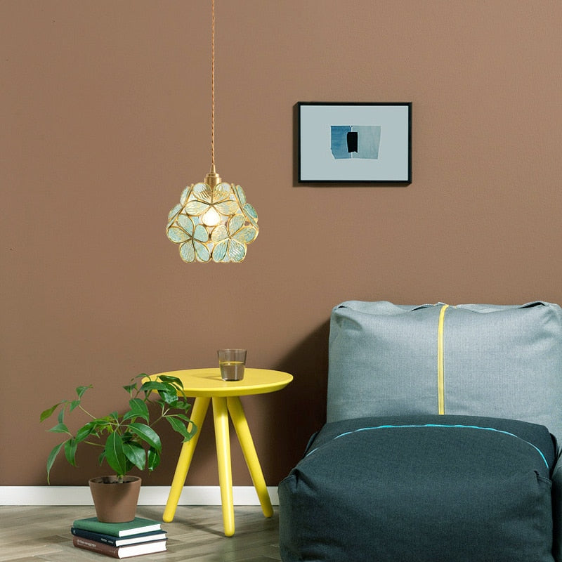 Blossom LED Pendant Light with Glass Revival