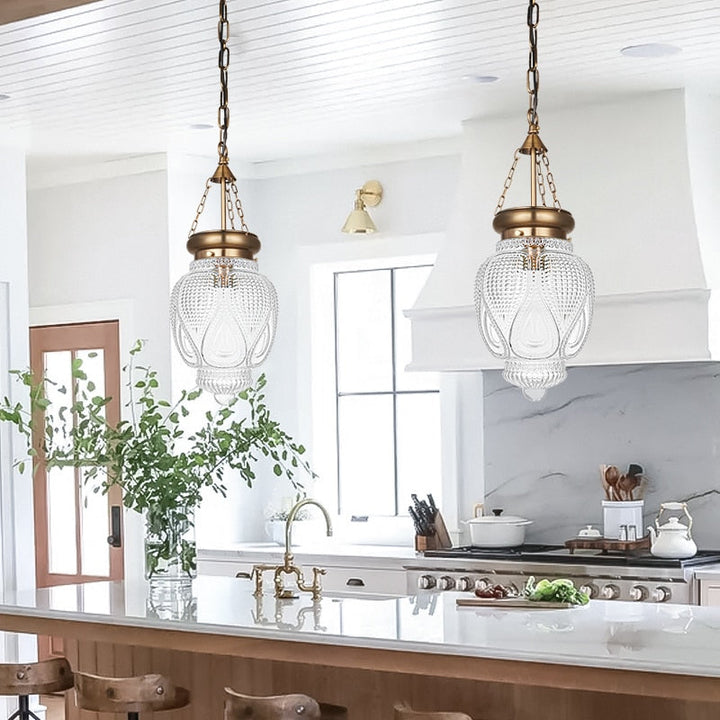 Vintage Glow Designer Glass Pendant Lights