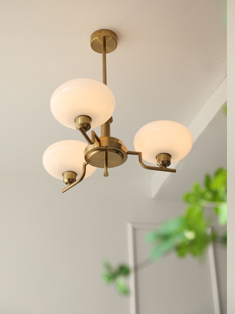 Bauhaus Modern French Chandelier