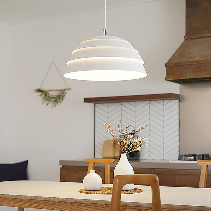 Single Head Iron Lamp Shade Pendant Light