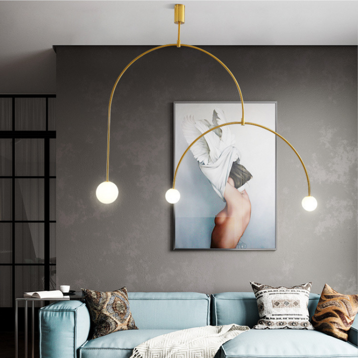 Nordic Geometric U-shaped Line