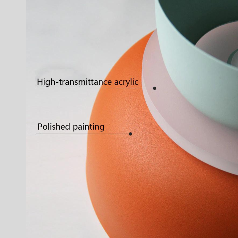 Colorful Macaron Pendant Hanging Light plug in Nordic Design Living Room Office Bedside Dining Kitchen House Renovation Chandelier Bar Lamps