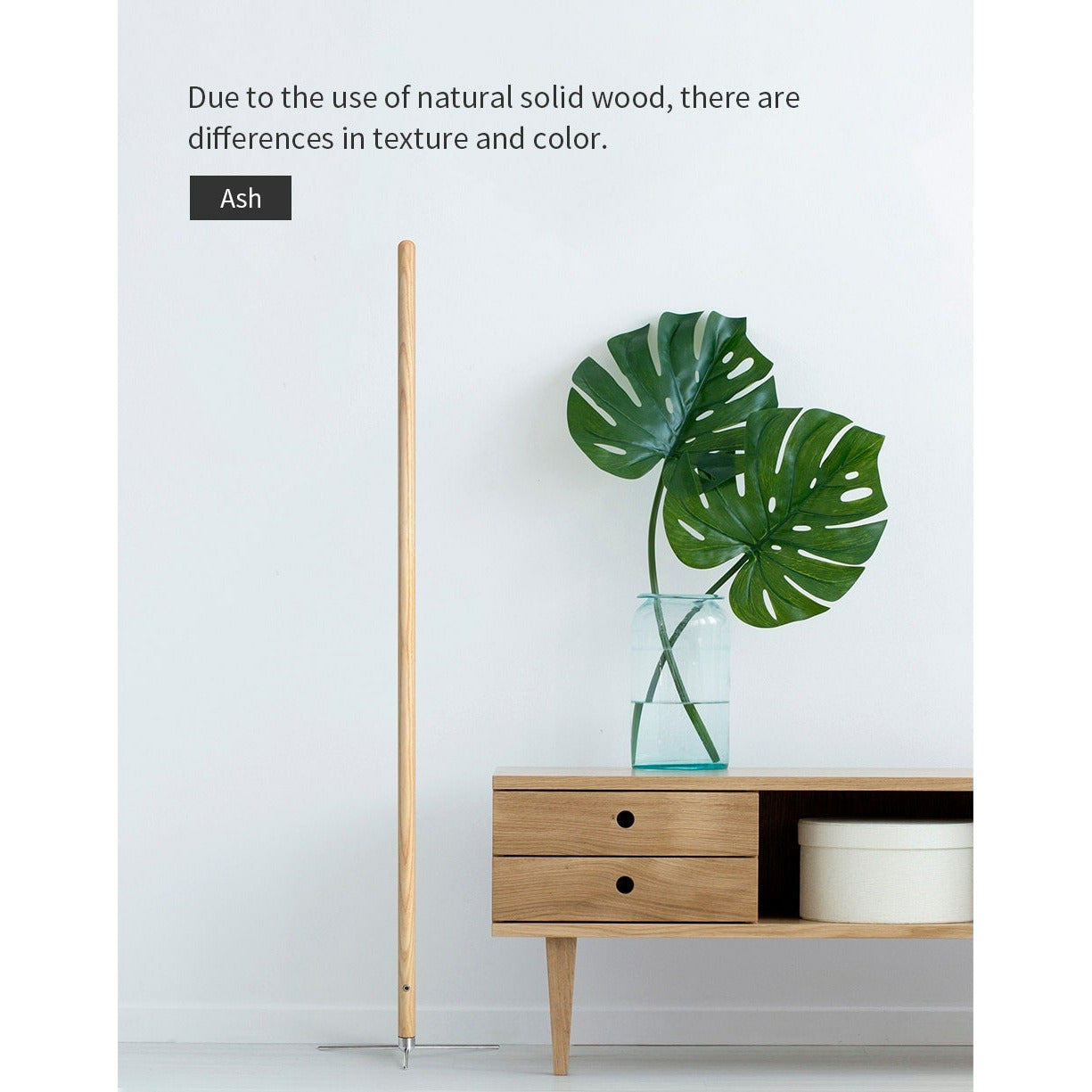 Modern Standing Floor Lamp LED Wooden Standing Floor Lamp Solid Wood Art Decor Atmosphere light 360 adjustable portable Ambient lamps