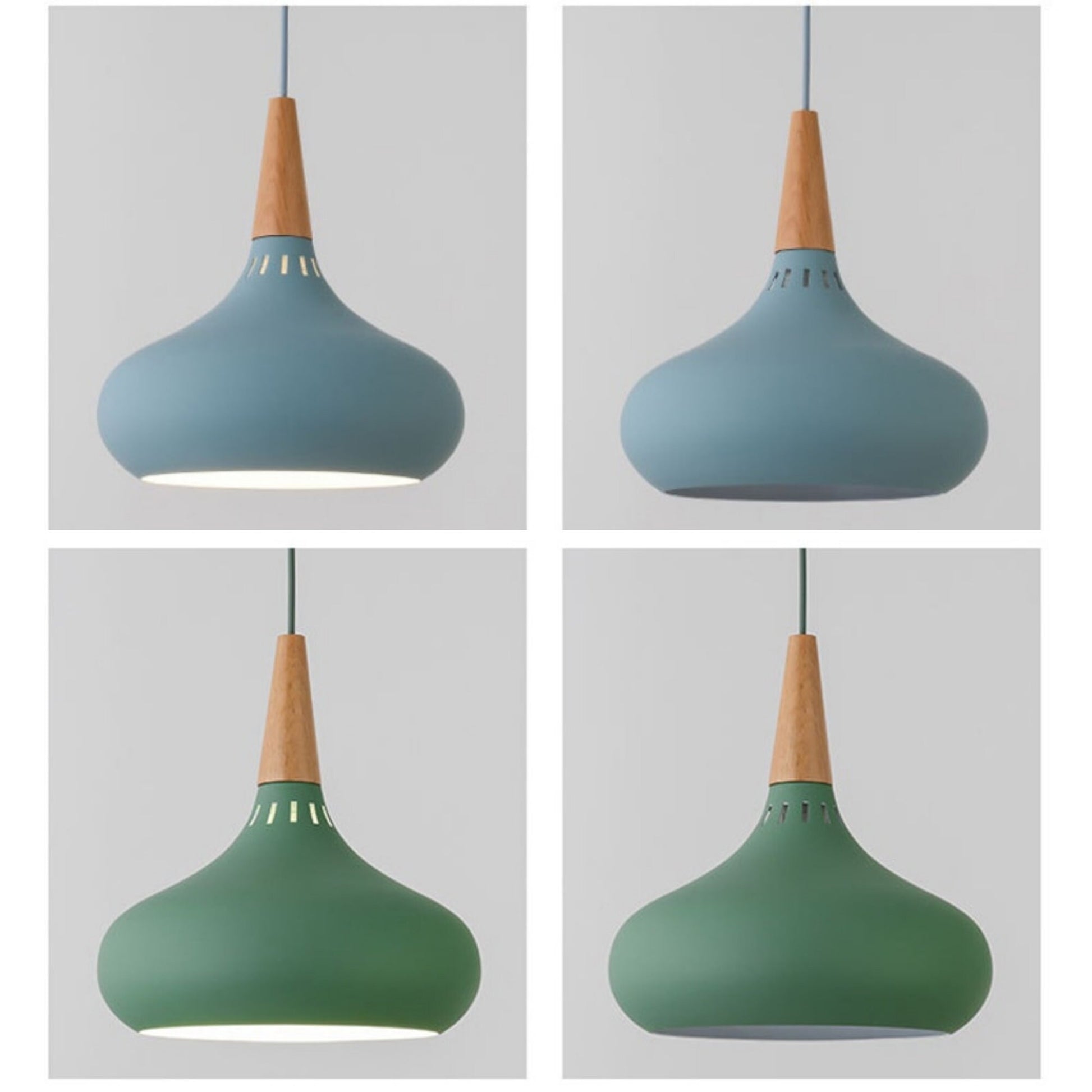 Nordic Wood Metal Pendant Lights, Dining Area Lamps, Pendant Lamps, Ceiling Lights, kitchen aisle/Living Room/Restaurant/Bar Light (No Bulb)