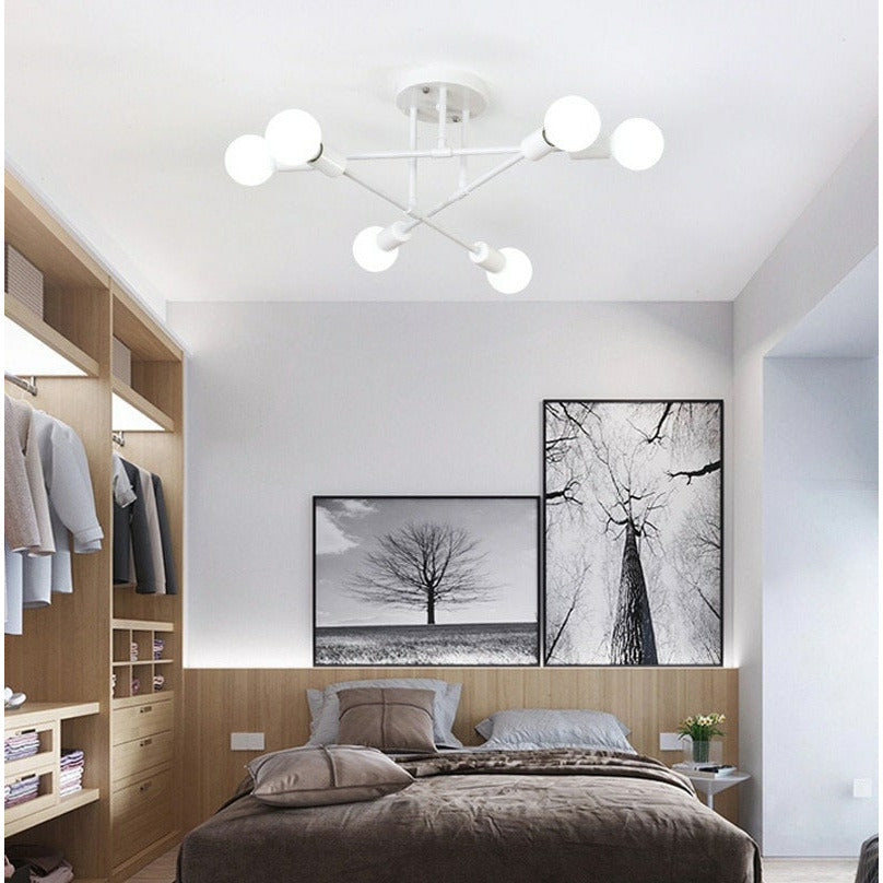 Chandelier Sputnik | Chandelier Lighting | Hanging Light | Mid Century Lighting | Vintage Pendant Chandelier | Pendant Lighting | Nordic