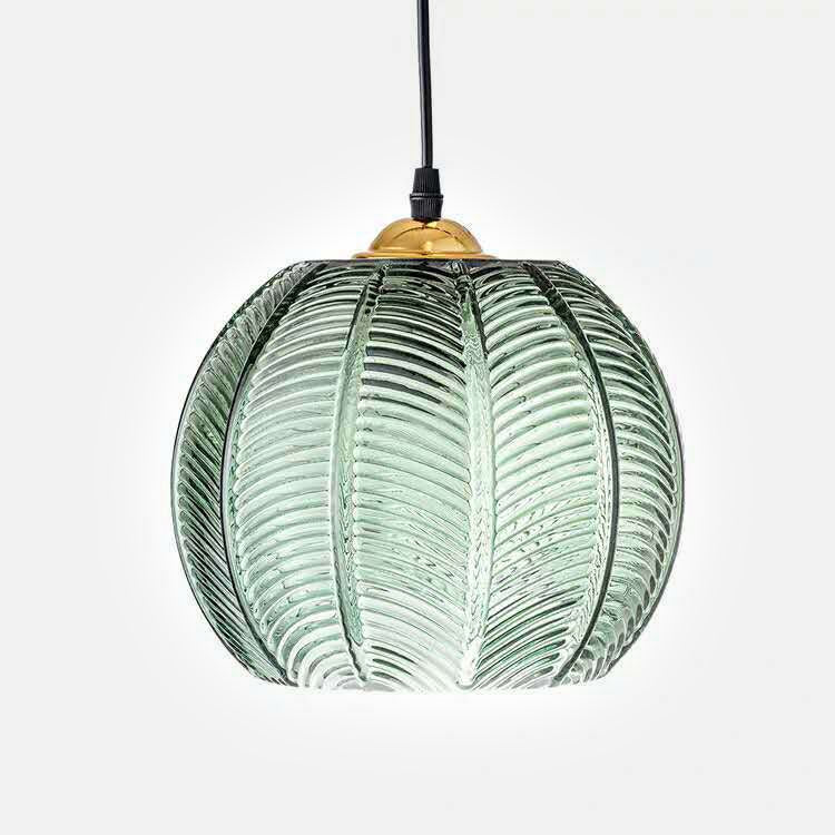 Contemporary Glass Patterned Pendant Lights