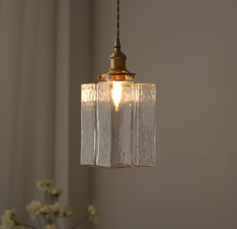 Elegance Glass Hanging Pendant Light