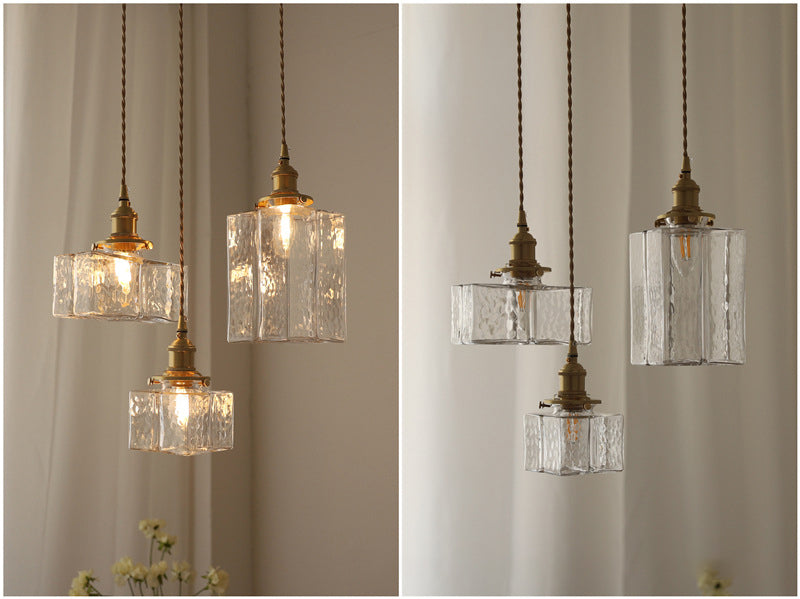 Elegance Glass Hanging Pendant Light