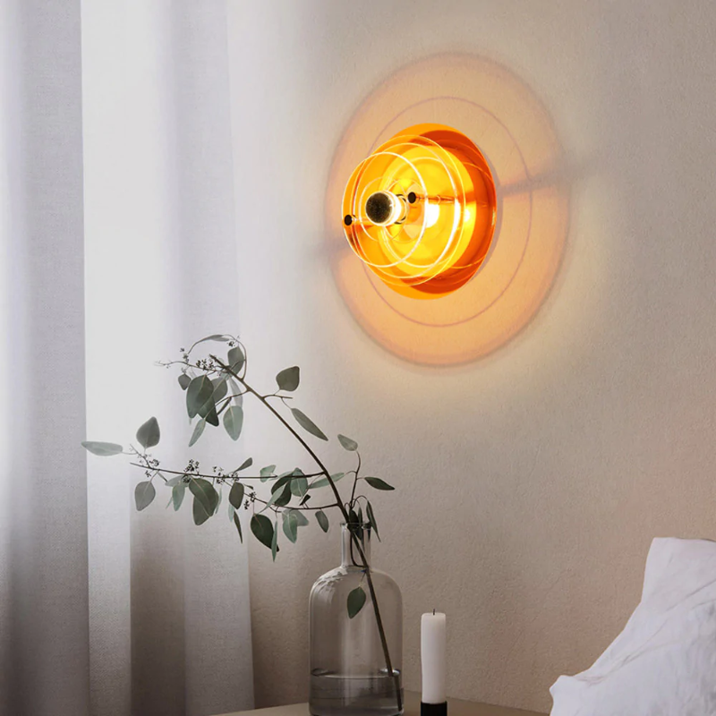Colorful Layered Acrylic Glass Wall Light