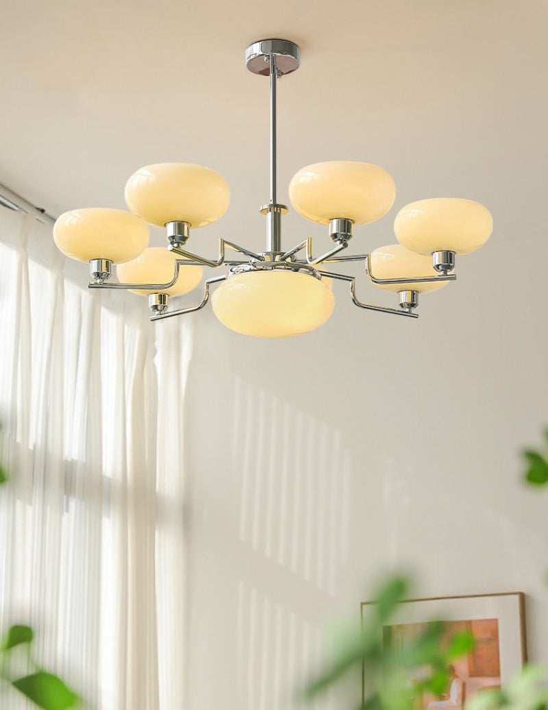 Bauhaus Modern French Chandelier