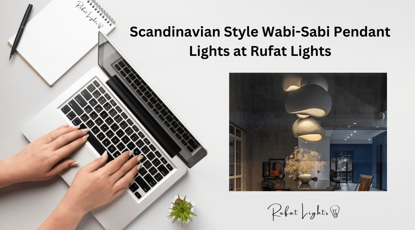 Scandinavian Style Wabi-Sabi Pendant Lights at Rufat Lights: Aesthetic Brilliance and Functional Excellence