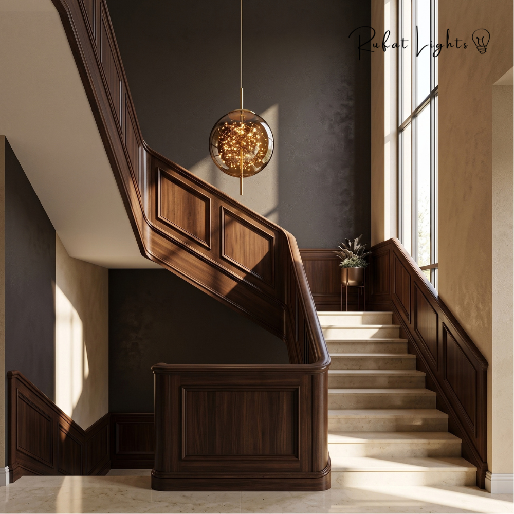 Luxury Glass Globe Sprinkle Pendant Light