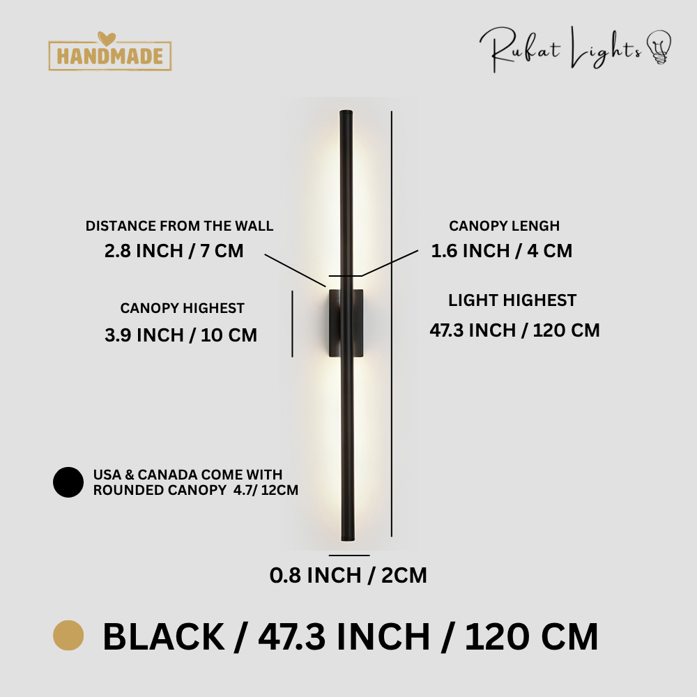 Minimalist Nordic Linear Wall Lamp