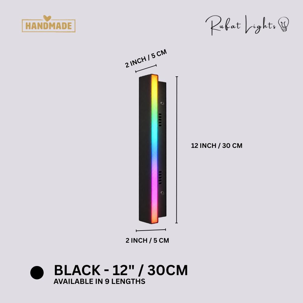 Aluminum Wall LED Light Waterproof Outdoor/Indoor (RGB)