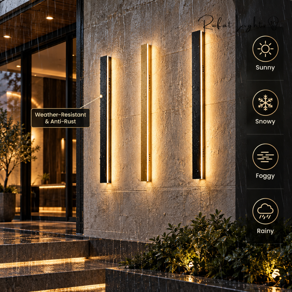 Aluminum Wall LED Light Waterproof Outdoor/Indoor
