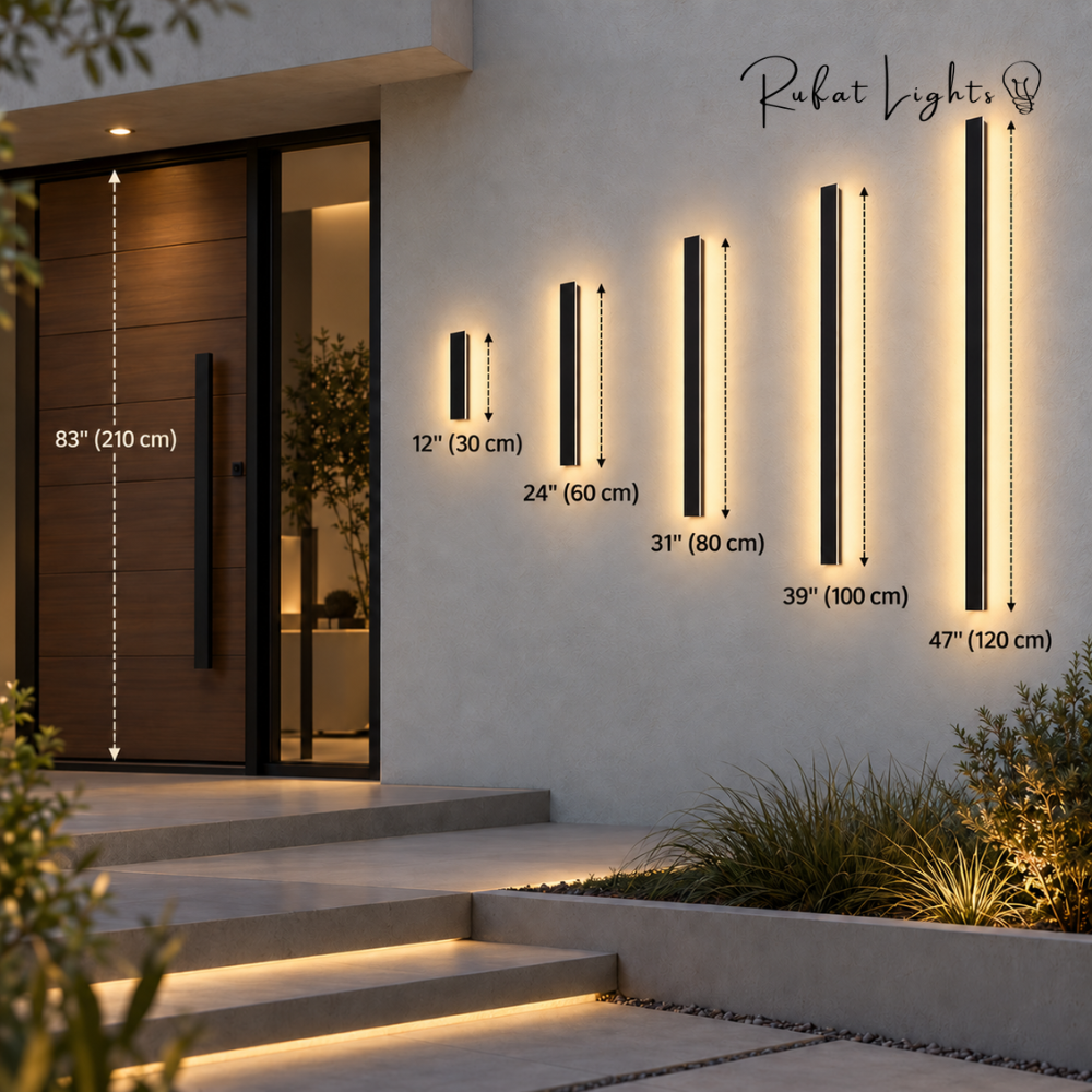 Aluminum Wall LED Light Waterproof Outdoor/Indoor