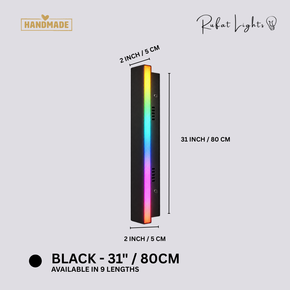 Aluminum Wall LED Light Waterproof Outdoor/Indoor (RGB)