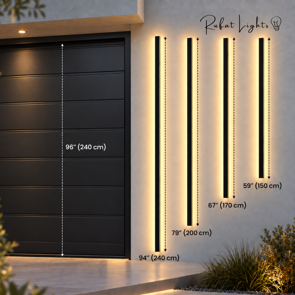 Aluminum Wall LED Light Waterproof Outdoor/Indoor