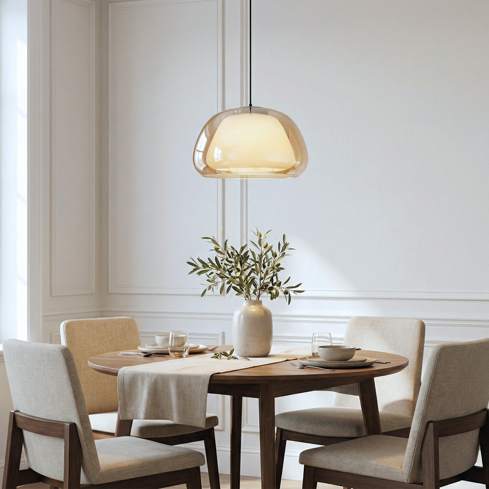 Denmark Design Double Glass Pendant Lamp - Scandinavian Elegance in ...