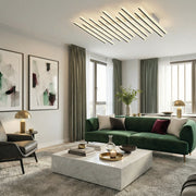Nordic Creative Square Line Chandelier