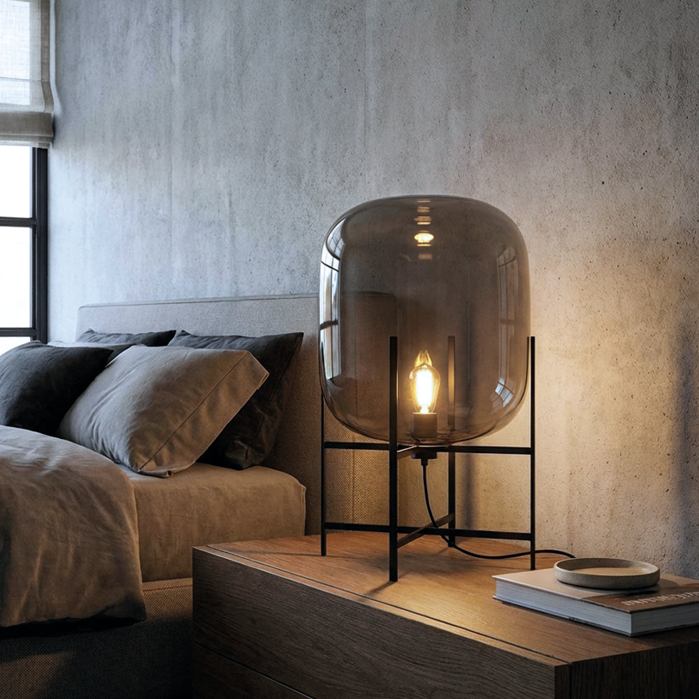 Villa Bubble Glass Ball Floor Lamp