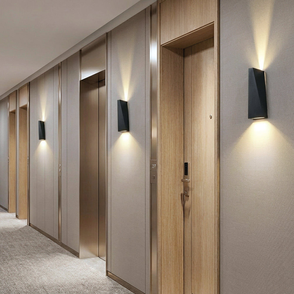 Sleek Waterproof Wall Lamp