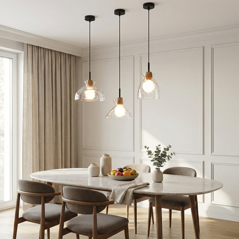 Elegance Glass Lampshade Pendant Lights
