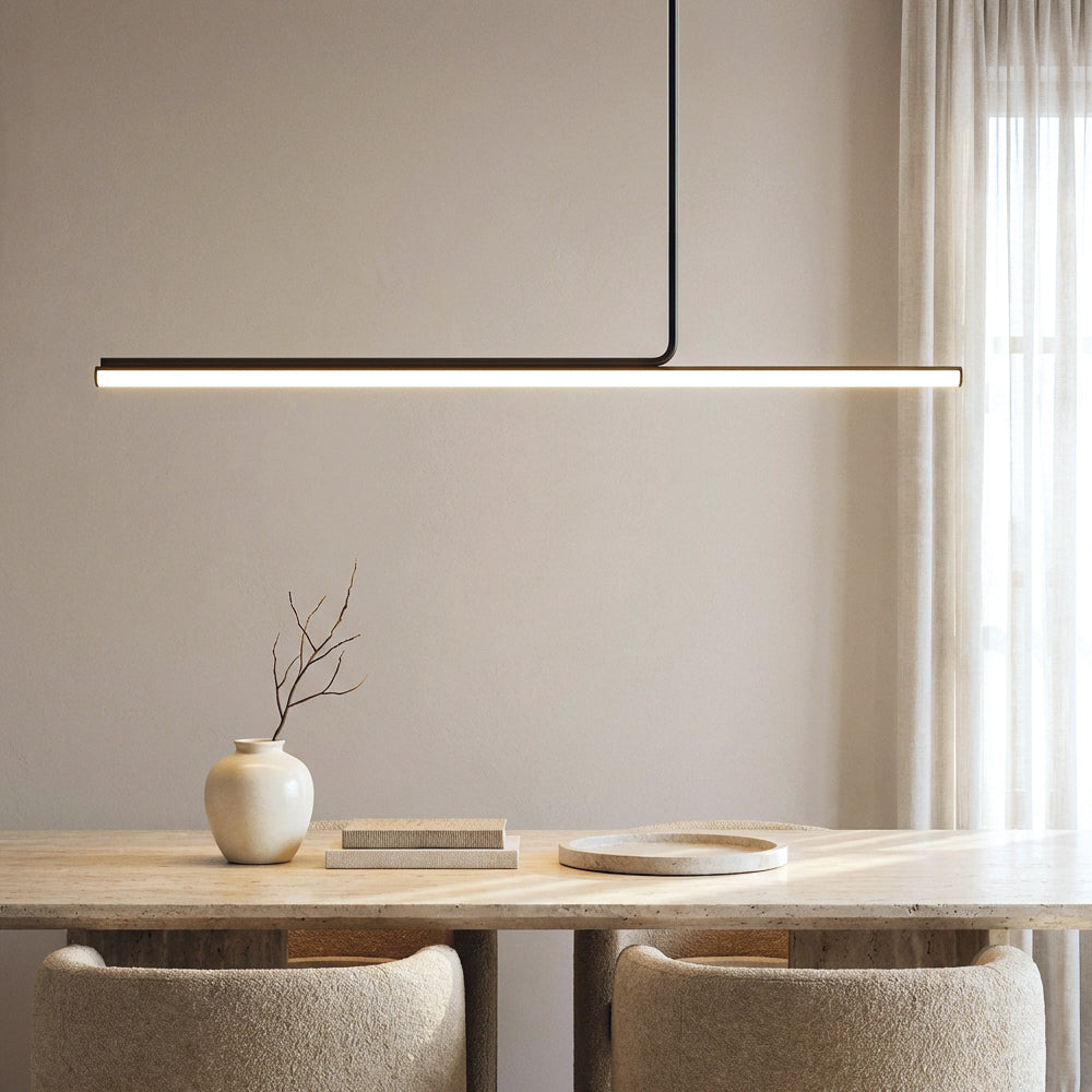 Elegance Modern Long Tube Pendant Light