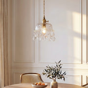 Crystal Sparkle Glass Pendant Lamp