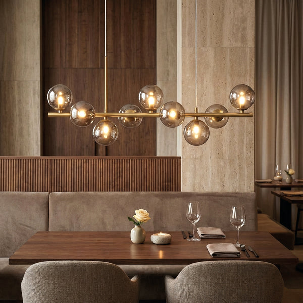 Light Glass Sphere Chandelier 7/9/11 Balls