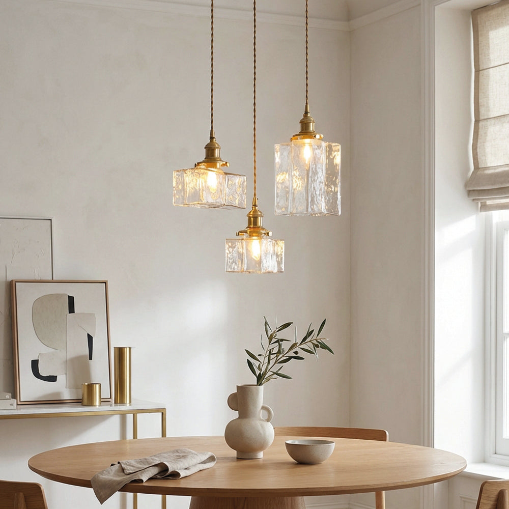 Elegance Glass Hanging Pendant Light