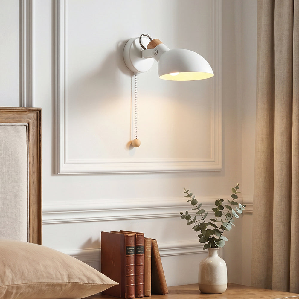 Switch Cord Wall-Mounted Reading Lamp