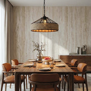 Iron Hand Braiding Rope Pendant Light